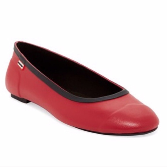 Hunter Shoes - Hunter Packable Waterproof Ballet Flat NWOT